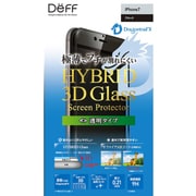 DG-IP7A2DFBK [iPhone 7 Hybrid 3D Glass Screen Protector Dragontrail 液晶保護ガラスプレート ブラック]
