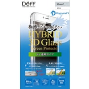 DG-IP7A2DFWH [iPhone 7 Hybrid 3D Glass Screen Protector Dragontrail 液晶保護ガラスプレート ホワイト]