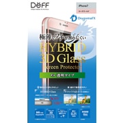 DG-IP7A2DFRG [iPhone 7 Hybrid 3D Glass Screen Protector Dragontrail 液晶保護ガラスプレート ローズゴールド]