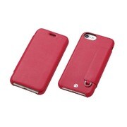 DCS-IP7RAFPLCB [iPhone 7 ケース RONDA Soft Leather Case フリップタイプ カシスベリー]