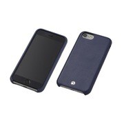 DCS-IP7RABPLNB [iPhone 8/7 ケース RONDA Soft Leather Case ジャケットタイプ ネイビーブルー]