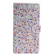 FV-IP7PLS-CA [iPhone 8 Plus/7 Plus用 ケース ラインストーン 手帳型ケース カラフル]