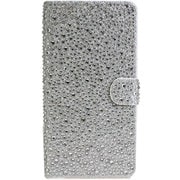 FV-IP7PLS-SV [iPhone 8 Plus/7 Plus用 ケース ラインストーン 手帳型ケース シルバー]