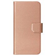 OWL-CVIP714-RG [iPhone 8/7 手帳型ケース スリムヘアライン PU カードポケット付 スタンド機能 ローズゴールド]