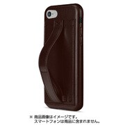 TUN-PH-000503 [iPhone 7用 4.7インチ ケース Finger Grip ダークブラウン]