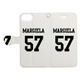 手帳ケース ユニフォームMARGIELA WH [iPhone 7用 4.7インチ]