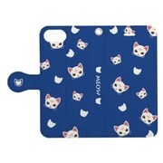 手帳ケース ニャーニャーネコダラケ ソノ8 [iPhone 7用 4.7インチ]