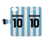 手帳ケース LEGEND MARADONA [iPhone 7用 4.7インチ]