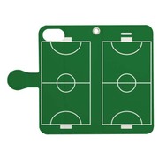 手帳ケース フットサルコート [iPhone 7用 4.7インチ]