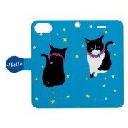 手帳ケース アルフレッドサンノ首飾リ VER.CAT ソノ4 [iPhone 7用 4.7インチ]