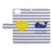手帳ケース LOVE HAWAII ソノ5 [iPhone 7用 4.7インチ]