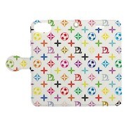 手帳ケース SOCCER MONOGRAM ソノ4 [iPhone 7用 4.7インチ]