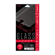 Gi7-CL [iPhone 7用 4.7インチ  保護フィルム ガラスフィルム ハイクリア]