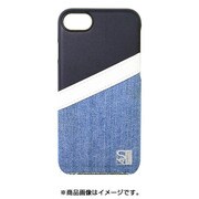 Ji7-S01BL [iPhone 7用 4.7インチ  ケース シンプルジャケット デニムブルー]