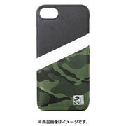 Ji7-S03GR [iPhone 7用 4.7インチ  ケース シンプルジャケット 迷彩ブラック]