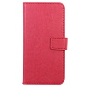 Bi7-01RD [iPhone 7用 4.7インチ  ケース 手帳型ケース プレーンRD]