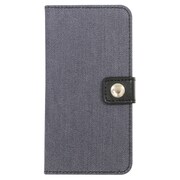Bi7-03BK [iPhone 7用 4.7インチ  ケース 手帳型ケース デニムBK]