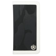 Bi7-05BK [iPhone 7用 4.7インチ  ケース 手帳型ケース 迷彩BK]