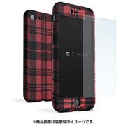 ZDNSXi7-CHRD [iPhone 7用 4.7インチ  ケース NanoSkin EX チェックRD]