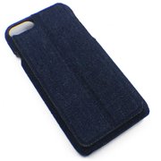 スタンドバックカバー デニム [iPhone 7用 4.7インチ]