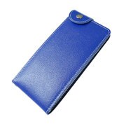 ガレリア牛革縦型ハーフケース BL [iPhone 7用 4.7インチ]