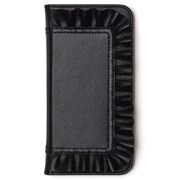 Z44642i7P [iPhone 7 Plus用 5.5インチケース ラッフルダイアリー BK]