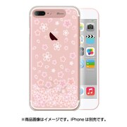 SG8789i7P [iPhone 7 Plus用 5.5インチ ケース クリアアートイルミケース ブロッサム ローズGD]