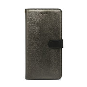 HAN8267i7P [iPhone 7 Plus用 5.5インチケース カーフダイアリー メタルBK]
