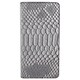 GZ8009i7 [iPhone 7用 4.7インチ  ケース マットパイソンダイアリー GY]
