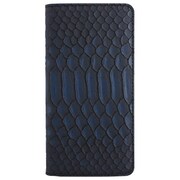 GZ8010i7 [iPhone 7用 4.7インチ  ケース マットパイソンダイアリー BL]
