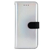 HAN8257i7 [iPhone 8/7用 4.7インチ ケース ホログラムカーフダイアリー SV]