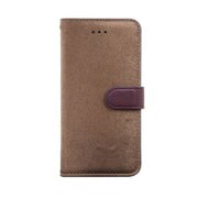 HAN8264i7 [iPhone 8/7用 4.7インチ ケース カーフダイアリー ゴールデンBR]