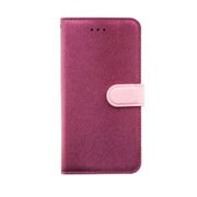 HAN8265i7 [iPhone 7用 4.7インチ  ケース カーフダイアリー ワインPK]