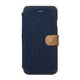 Z44580i7 [iPhone 7用 4.7インチ  ケース デニムビンテージポケットダイアリー]