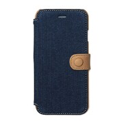 Z44580i7 [iPhone 7用 4.7インチ  ケース デニムビンテージポケットダイアリー]