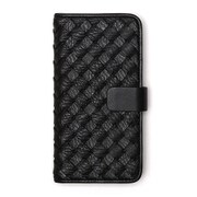 Z44582i7 [iPhone 7用 4.7インチ  ケース メッシュダイアリー BK]