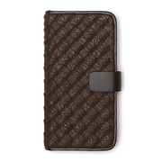Z44584i7 [iPhone 8/7用 4.7インチ ケース メッシュダイアリー ダークBR]