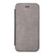 Z44627i7 [iPhone 8/7用 4.7インチ ケース 背面CL手帳型ケース メタリックSV]