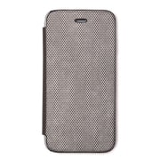 Z44627i7 [iPhone 8/7用 4.7インチ ケース 背面CL手帳型ケース メタリックSV]