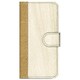 TF42IP7WH [iPhone 7用 4.7インチ ケース ウッドフリップケース WH]