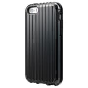 CHC416BK [iPhone SE/5s/5c/5 ハイブリットケース GRAMAS COLORS “Rib” Hybrid case CHC416 ブラック]