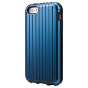 CHC416NV [iPhone SE/5s/5c/5 ハイブリットケース GRAMAS COLORS “Rib” Hybrid case CHC416 ネイビー]