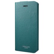 CLC206GR [iPhone SE/5s/5 レザーケース(合皮) GRAMAS COLORS “EURO Passione” Leather Case CLC206 グリーン]