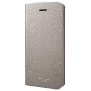 CLC206GY [iPhone SE/5s/5 レザーケース(合皮) GRAMAS COLORS “EURO Passione” Leather Case CLC206 グレー]