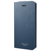 CLC206NV [iPhone SE/5s/5 レザーケース(合皮) GRAMAS COLORS “EURO Passione” Leather Case CLC206 ネイビー]