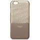 FLC225CG [iPhone 6/6s レザーケース（本革） GRAMAS FEMME “Hex” Back Leather Case FLC225 シャンパン]
