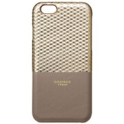 FLC225CG [iPhone 6/6s レザーケース（本革） GRAMAS FEMME “Hex” Back Leather Case FLC225 シャンパン]