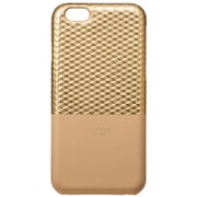 FLC235PGL [iPhone 6 Plus/6s Plus レザーケース（本革） GRAMAS FEMME “Hex” Back Leather Case FLC235P ゴールド]