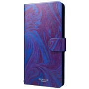 FLC265PR [スマートフォン レザーケース（合皮） GRAMAS FEMME “Mab” Multi Case EveryCa FLC265 パープル]