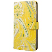 FLC265YL [スマートフォン レザーケース（合皮） GRAMAS FEMME “Mab” Multi Case EveryCa FLC265 イエロー]